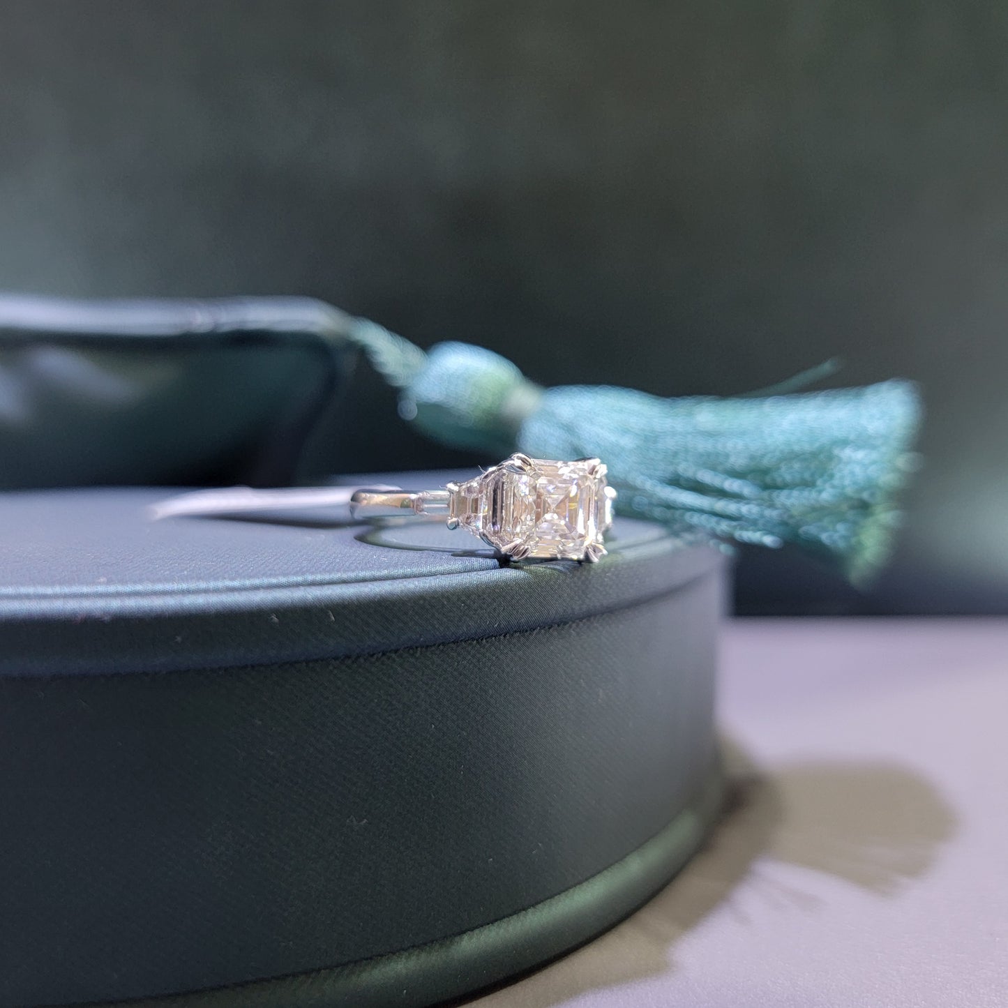 2.6 Carat Lab Grown Diamond Engagement ring