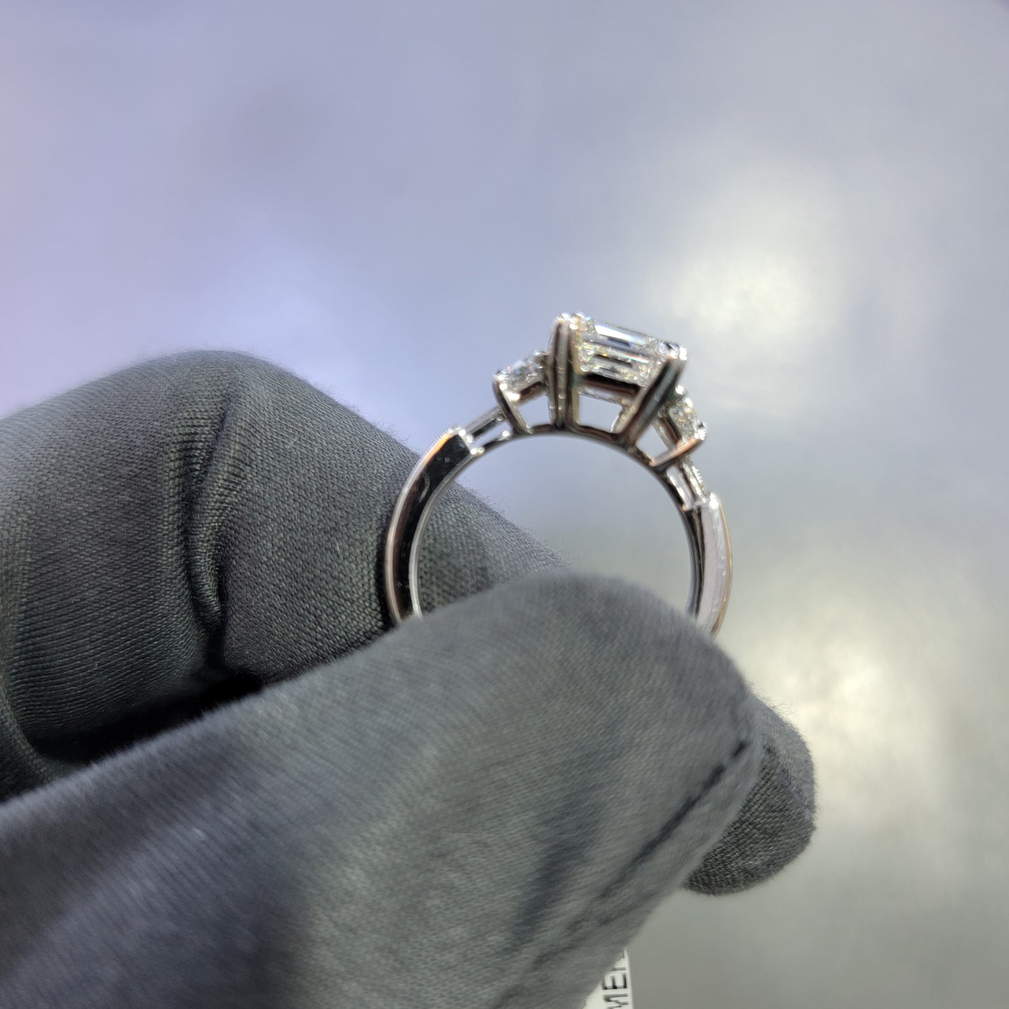 2.6 Carat Lab Grown Diamond Engagement ring
