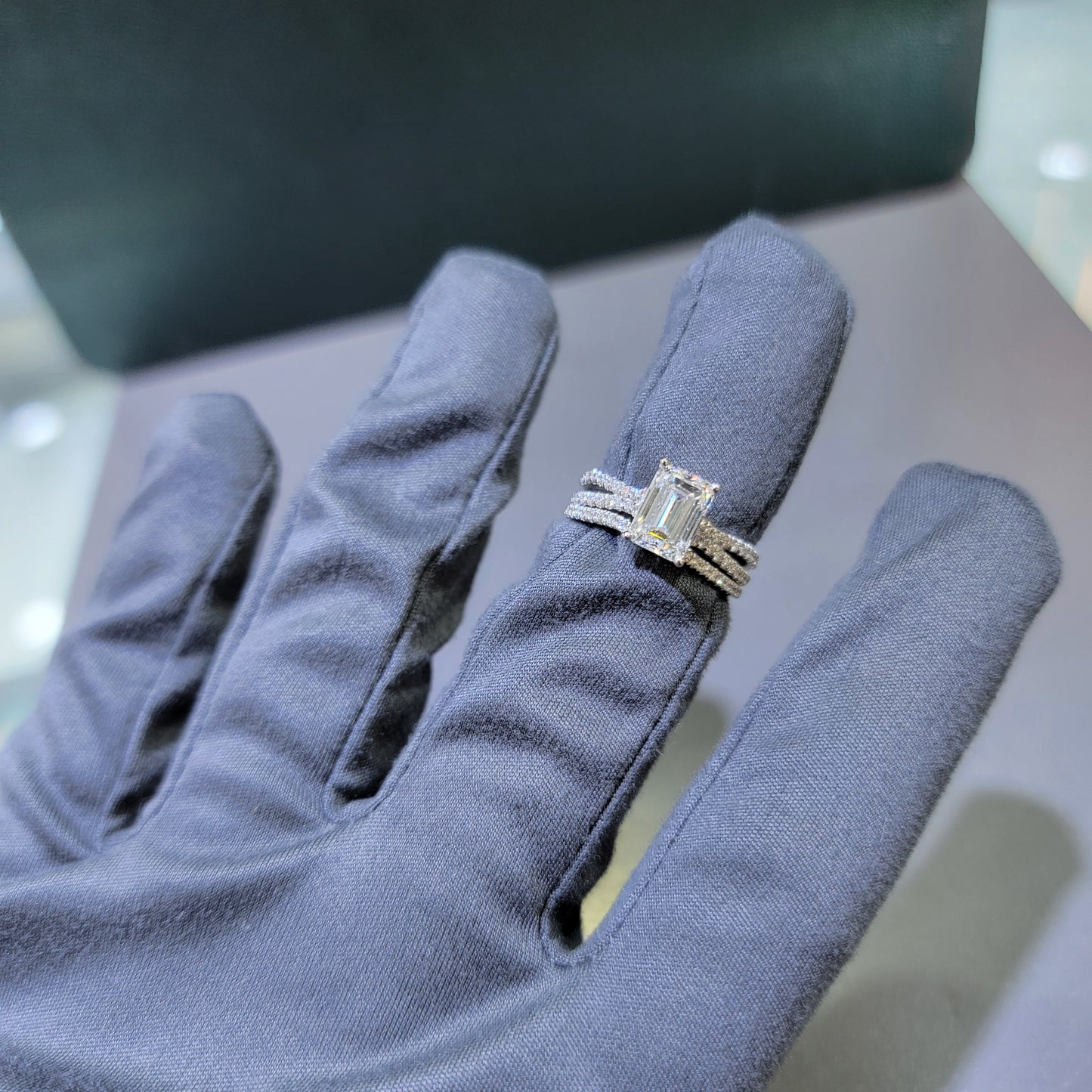 2.4 Carats Lab Grown Diamond Engagement Ring