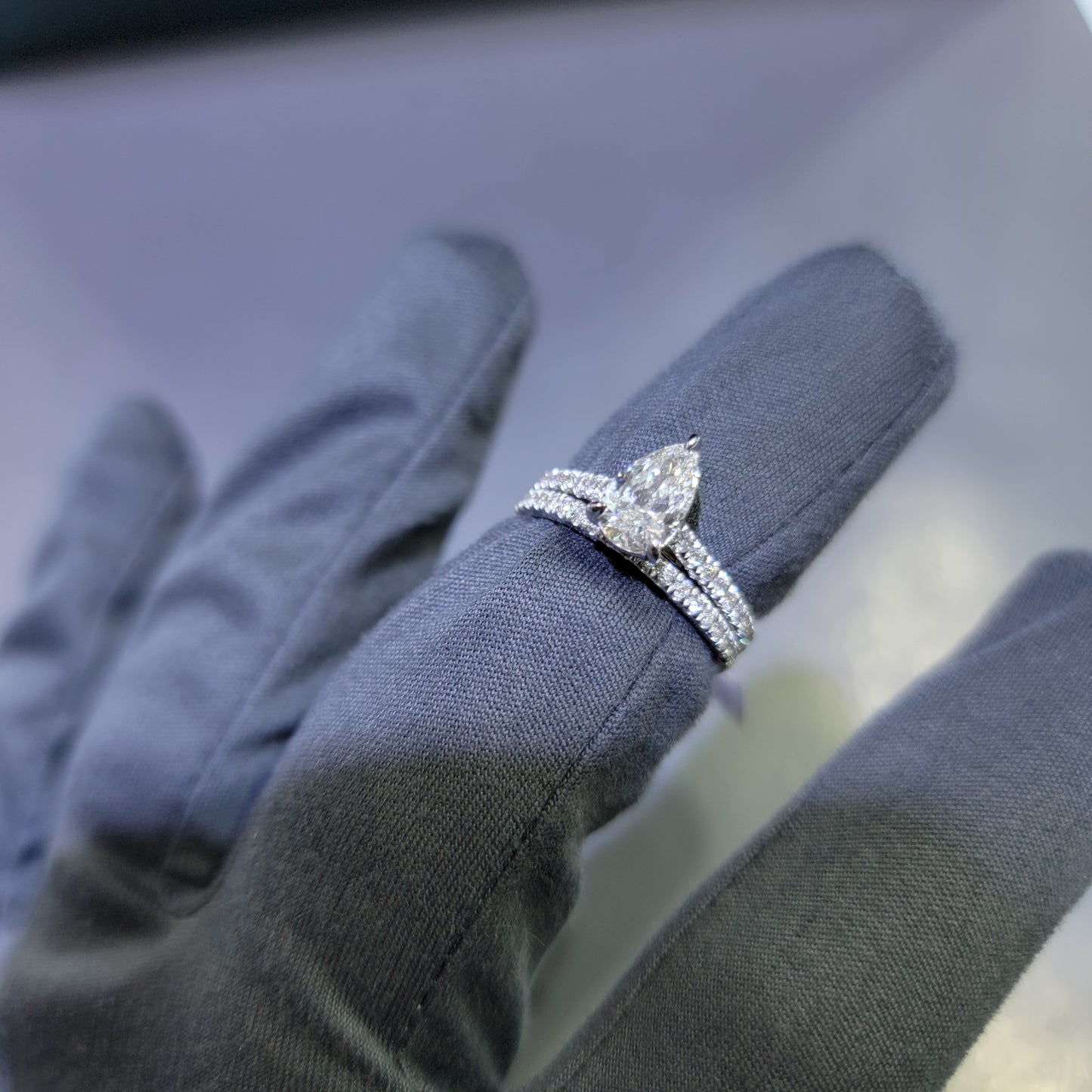 1.5 Carat Lab Grown Diamond Engagement Ring