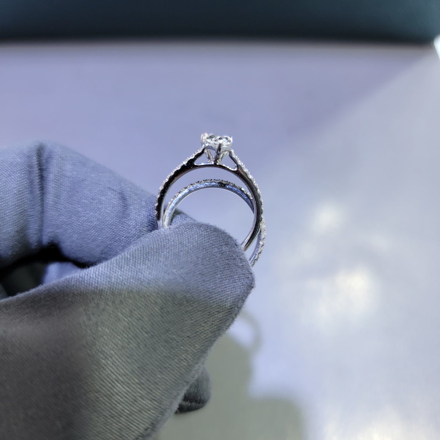 1.5 Carat Lab Grown Diamond Engagement Ring