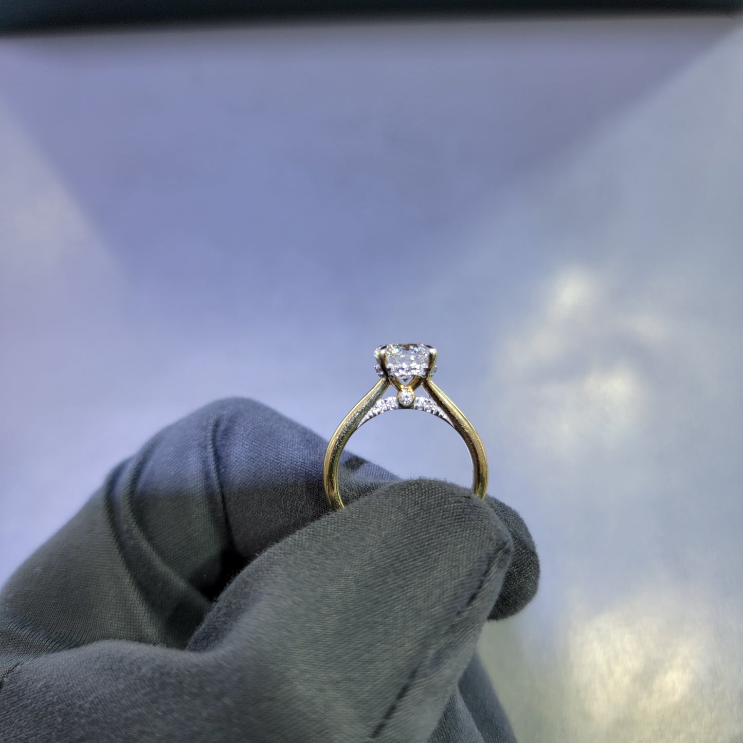 2.23 Carat Lab Grown Diamond Solitaire