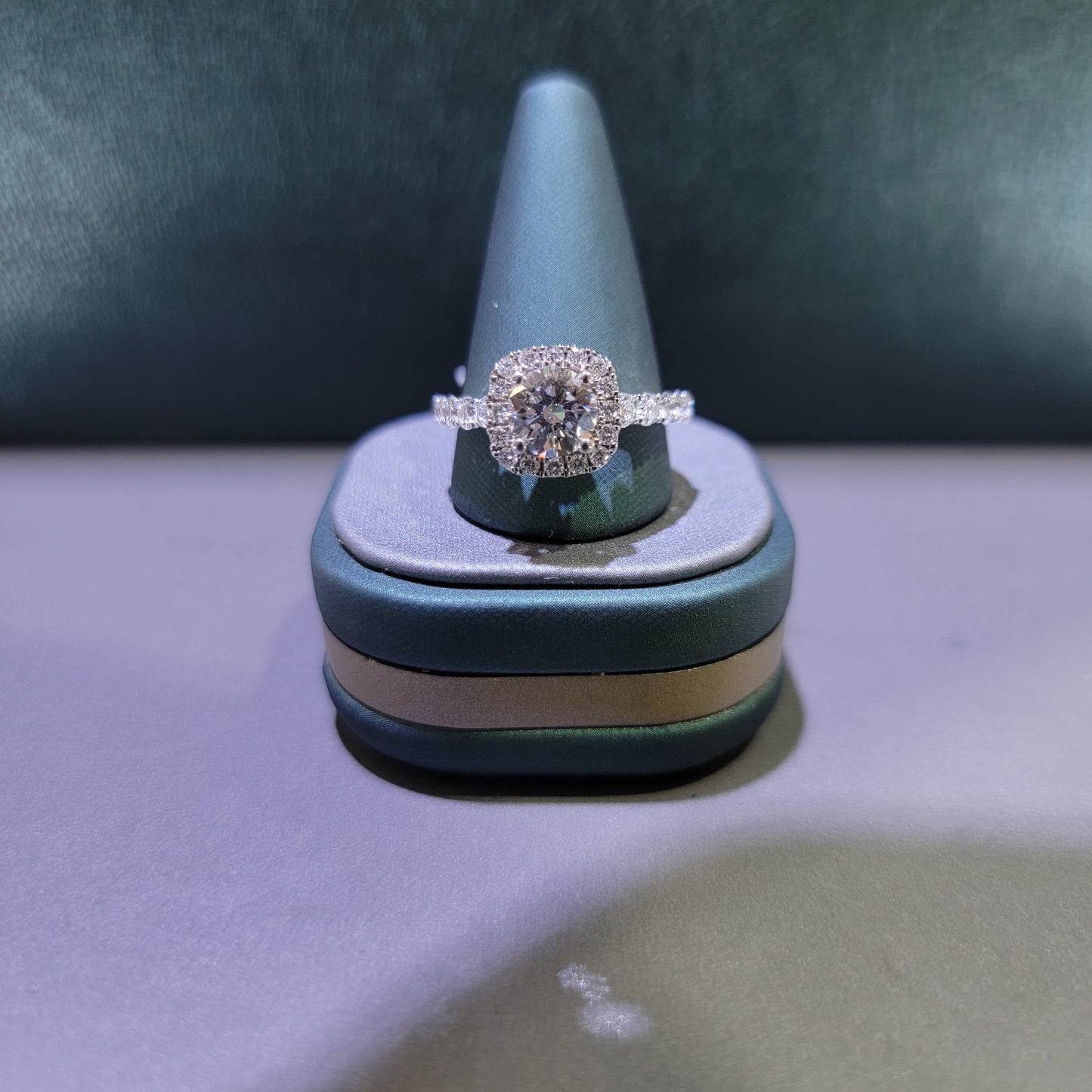 2 Carat Lab Grown Diamond Engagement Ring