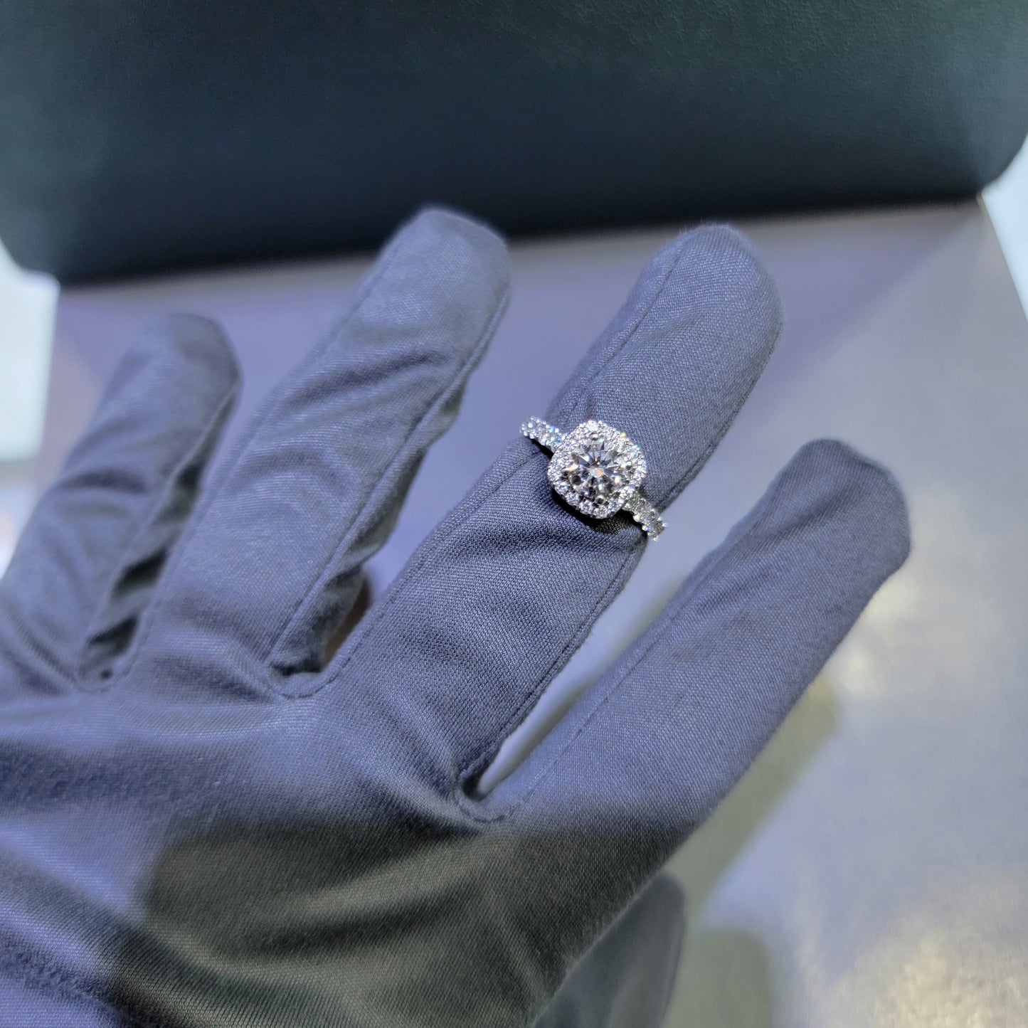 2 Carat Lab Grown Diamond Engagement Ring