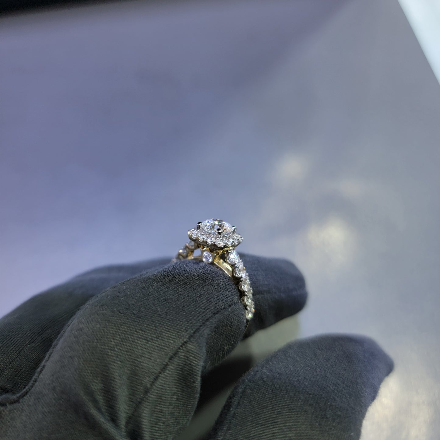 2 Carat Lab Grown Diamond Engagement Ring