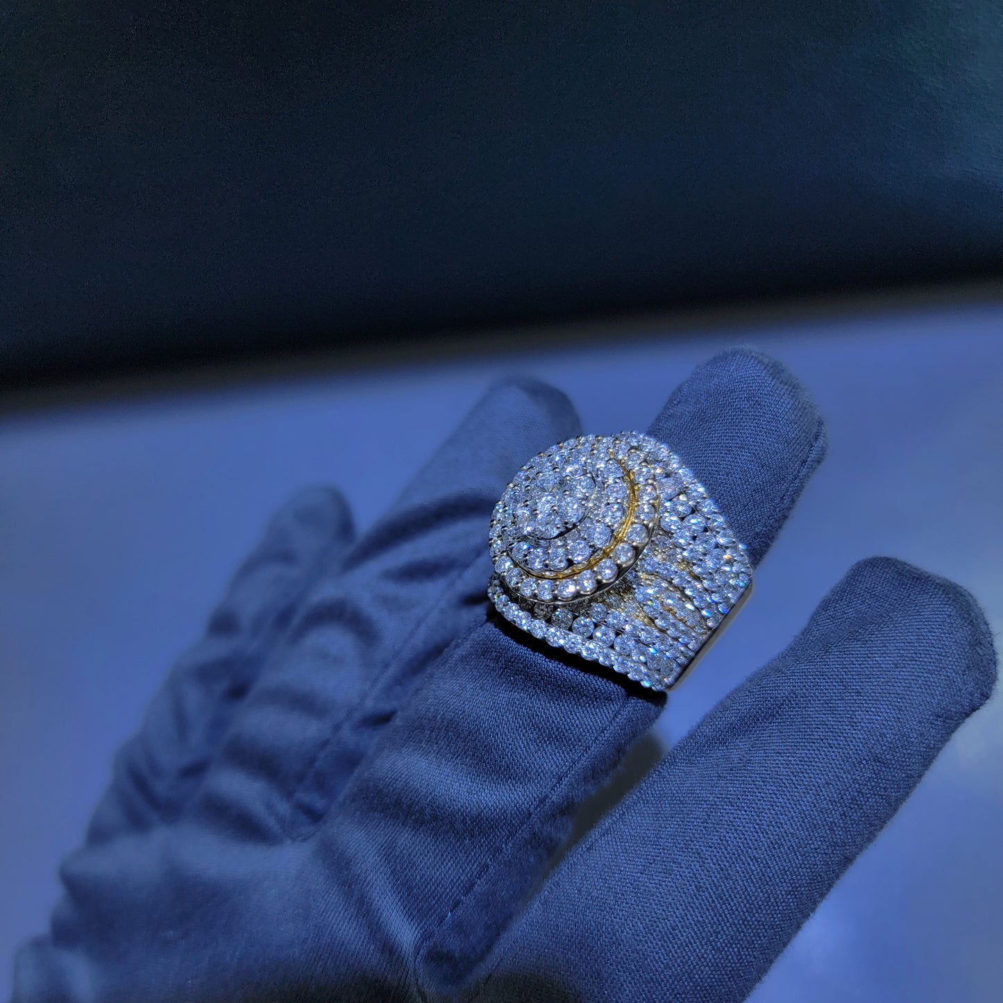 7.1 Carats Natural Diamonds Engagement Ring