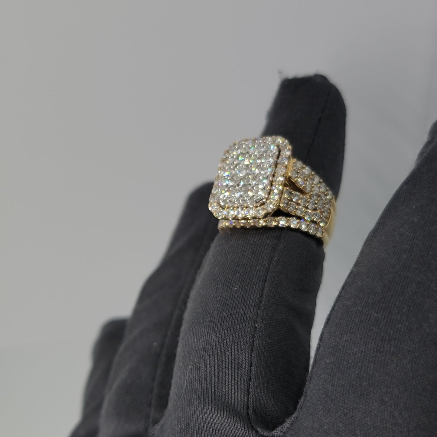 4.00 Carats Natural Diamonds Engagement Ring