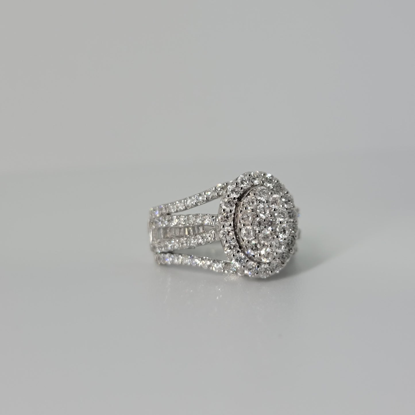 2.05 Carats Natural Diamond Engagement Ring