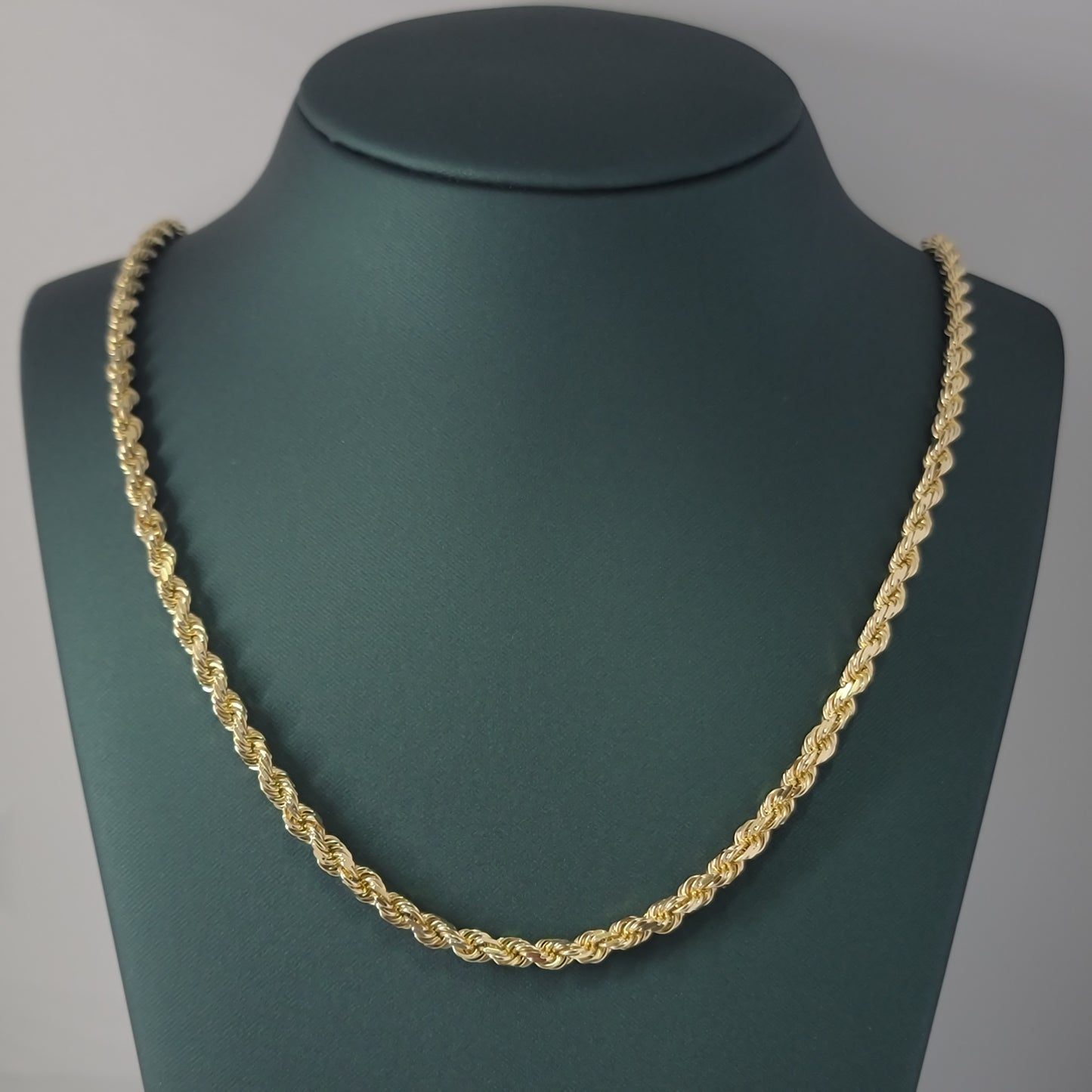 10k Yellow Gold Rope Chain