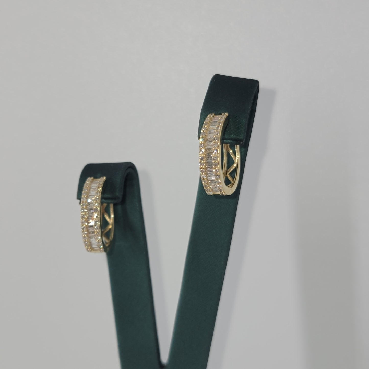 1 Carat Natural Diamond Hoops