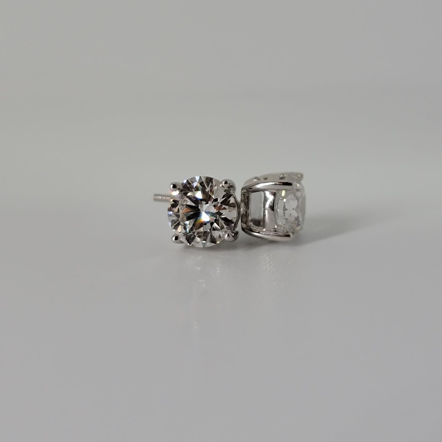 3 Carat Lab-Grown Diamond Studs