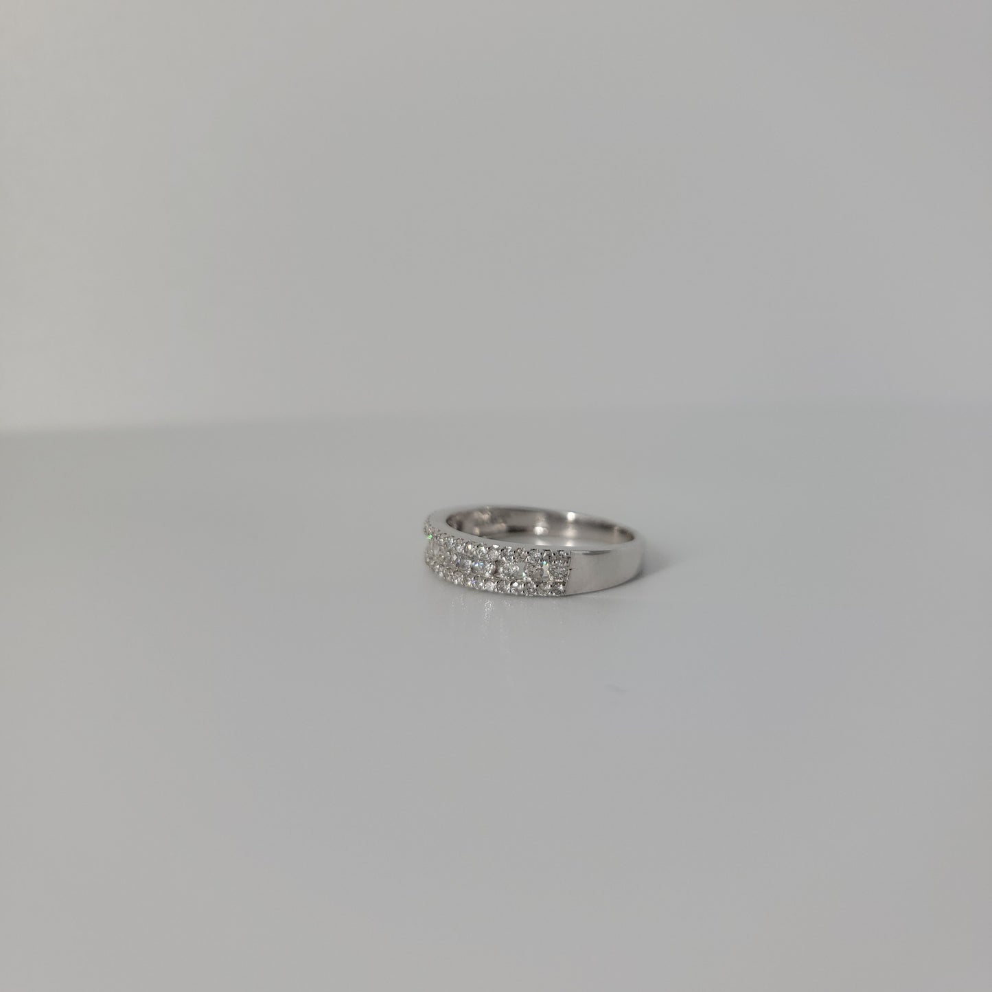 0.54 Carats Natural Diamonds Women's Wedding Band