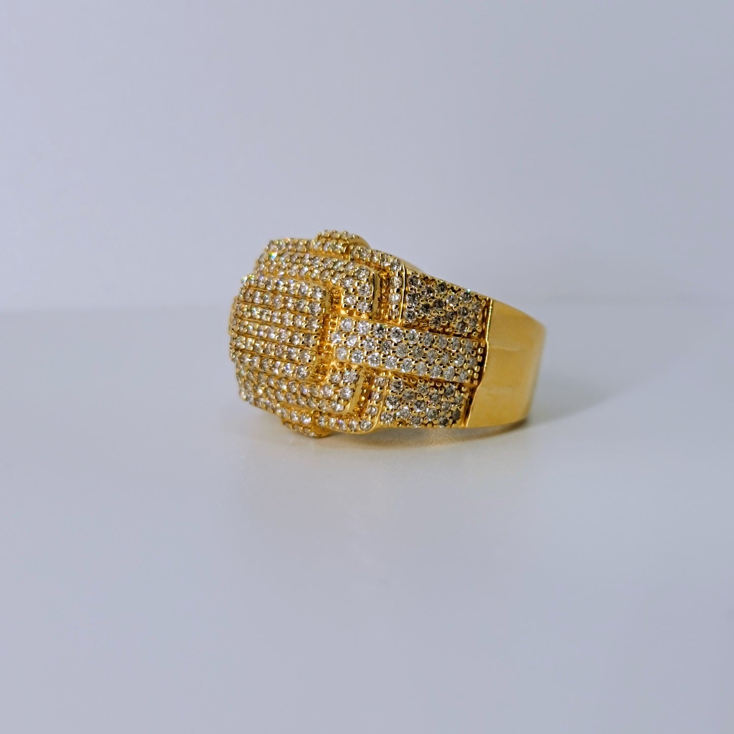 2.20 Carats Natural Diamonds Men's Ring