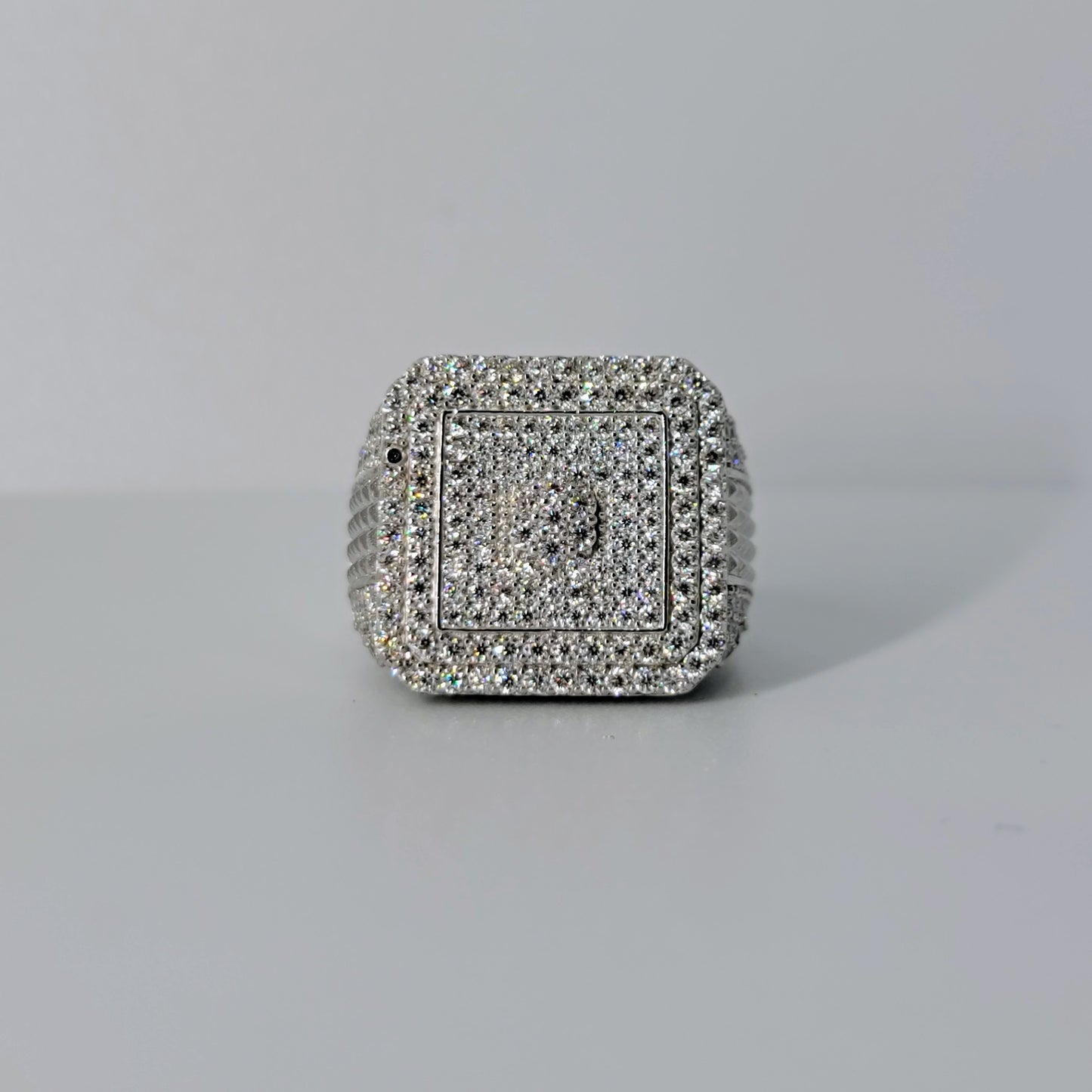 3.6 Carats Men's Moissanite Ring