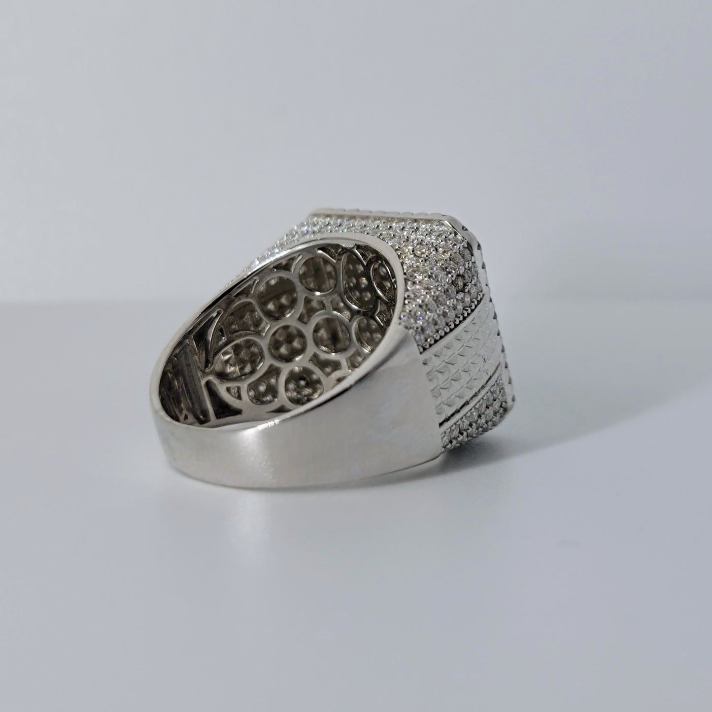 3.6 Carats Men's Moissanite Ring