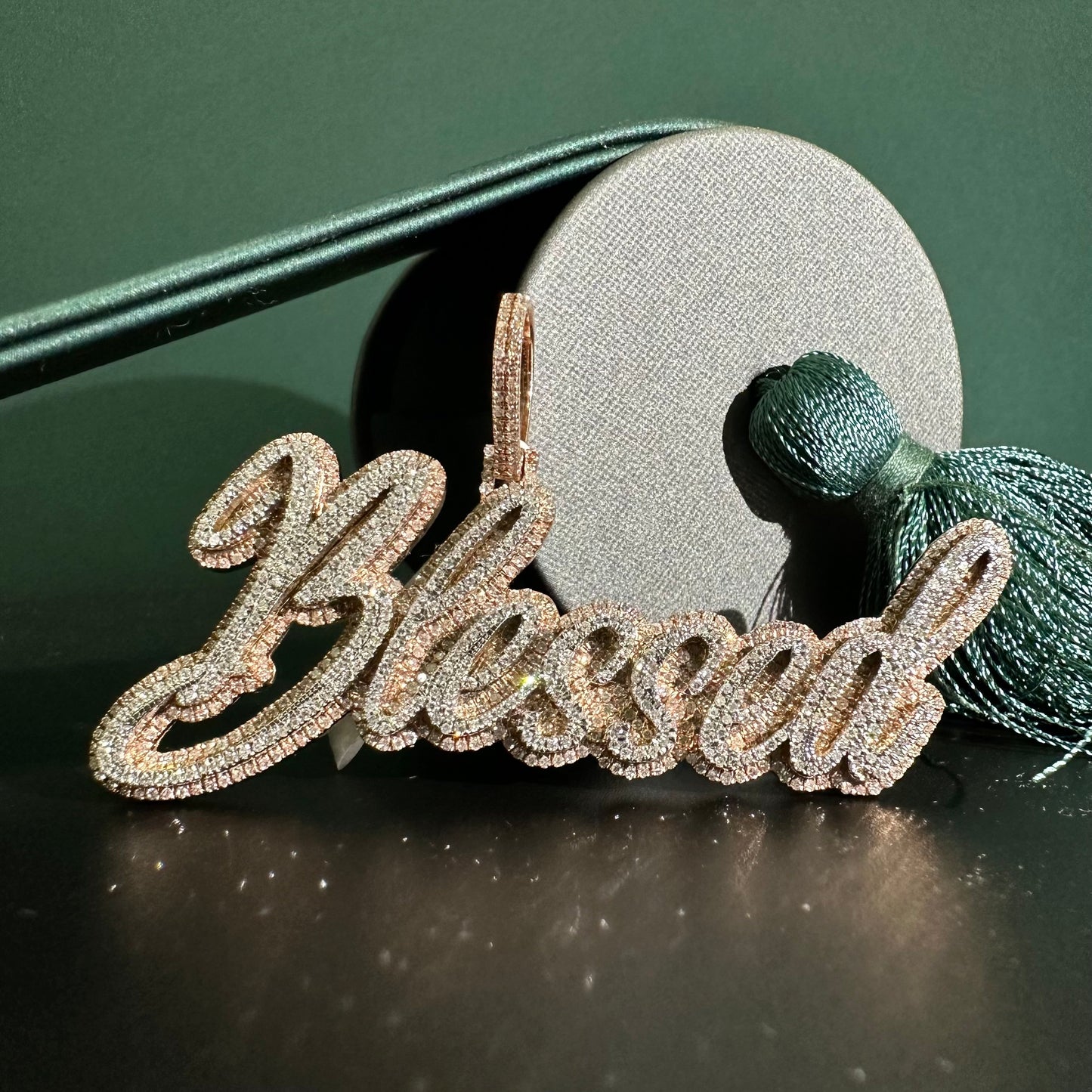 1.8 carat "BLESSED" Diamond Pendant