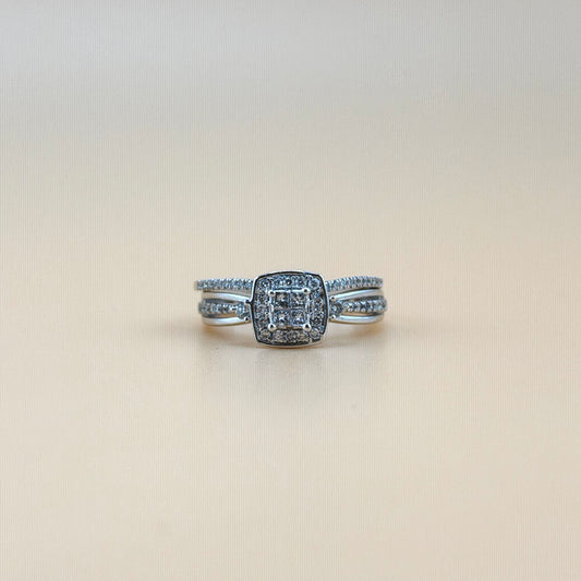 0.47 carats Natural diamonds 14k gold Engagement Ring