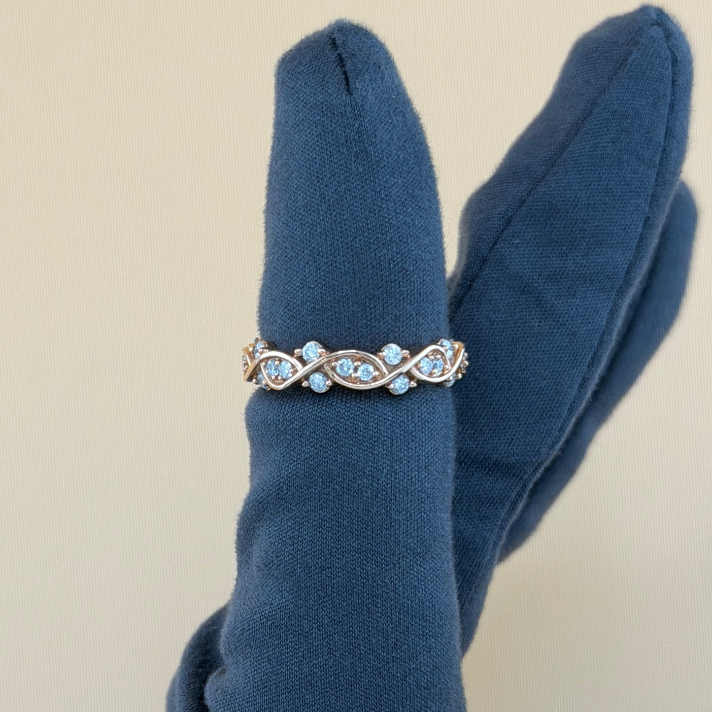 10K Rose Gold Natural Diamond Women’s Wedding Band – 0.52 CTW
