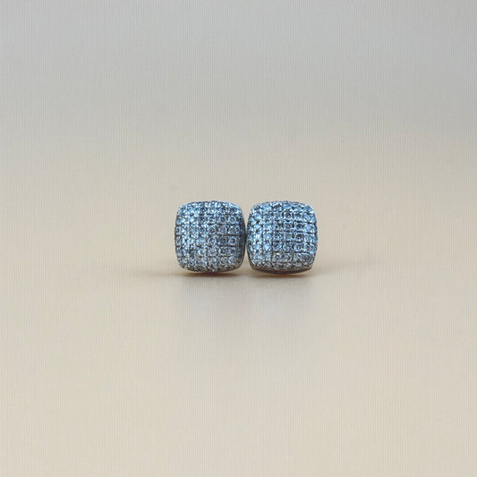 10K White Gold 0.66 CTW Natural Diamond Earrings