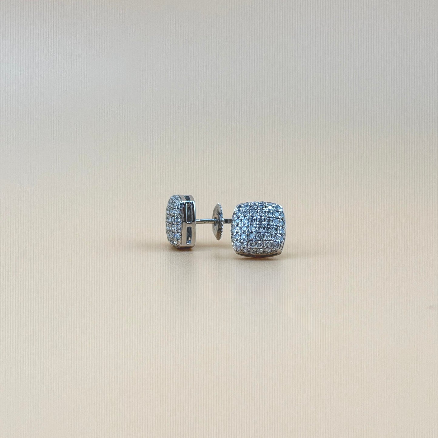10K White Gold 0.66 CTW Natural Diamond Earrings