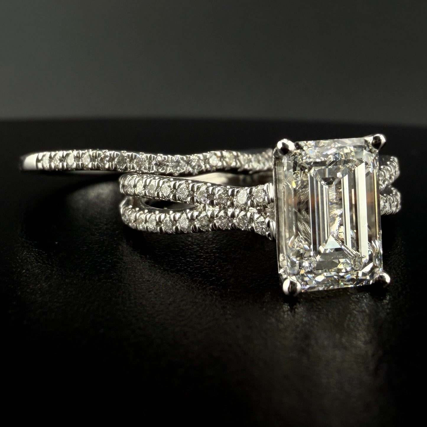 2.4 Carats Lab Grown Diamond Engagement Ring